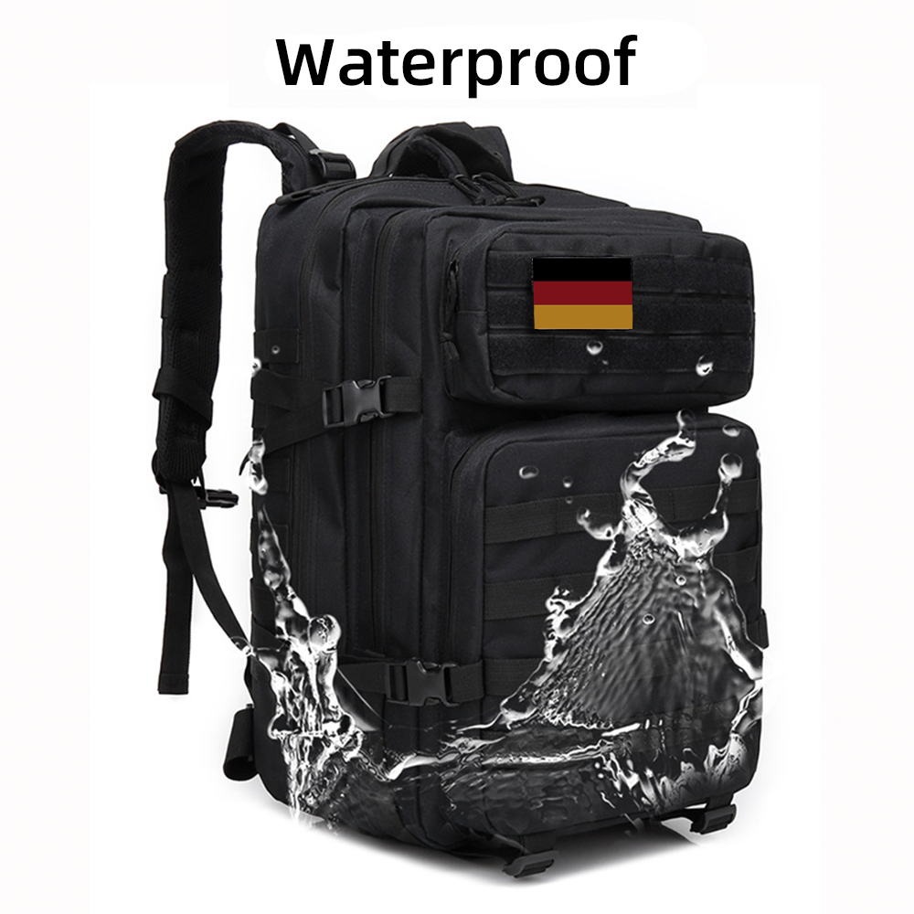 Outdoor-Rucksack mit mehreren Fächern für Wandern und Reisen