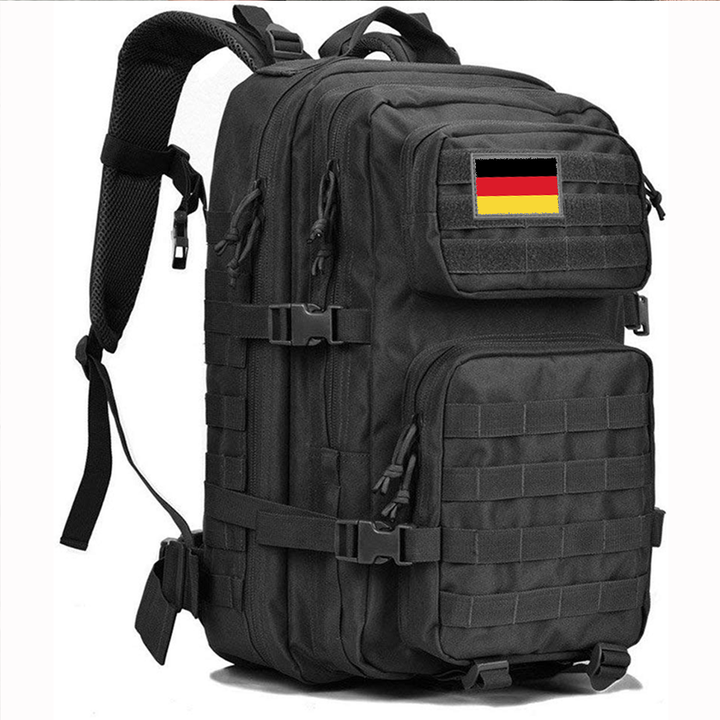 Outdoor-Rucksack mit mehreren Fächern für Wandern und Reisen